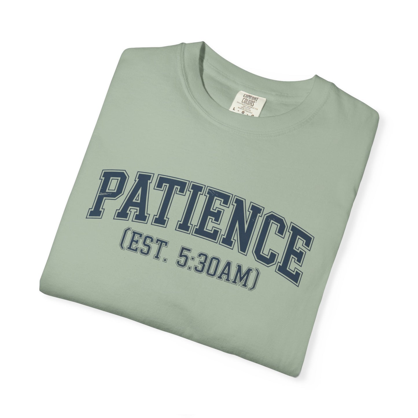 Patience Teacher T-Shirt, Comfort Colors 1717