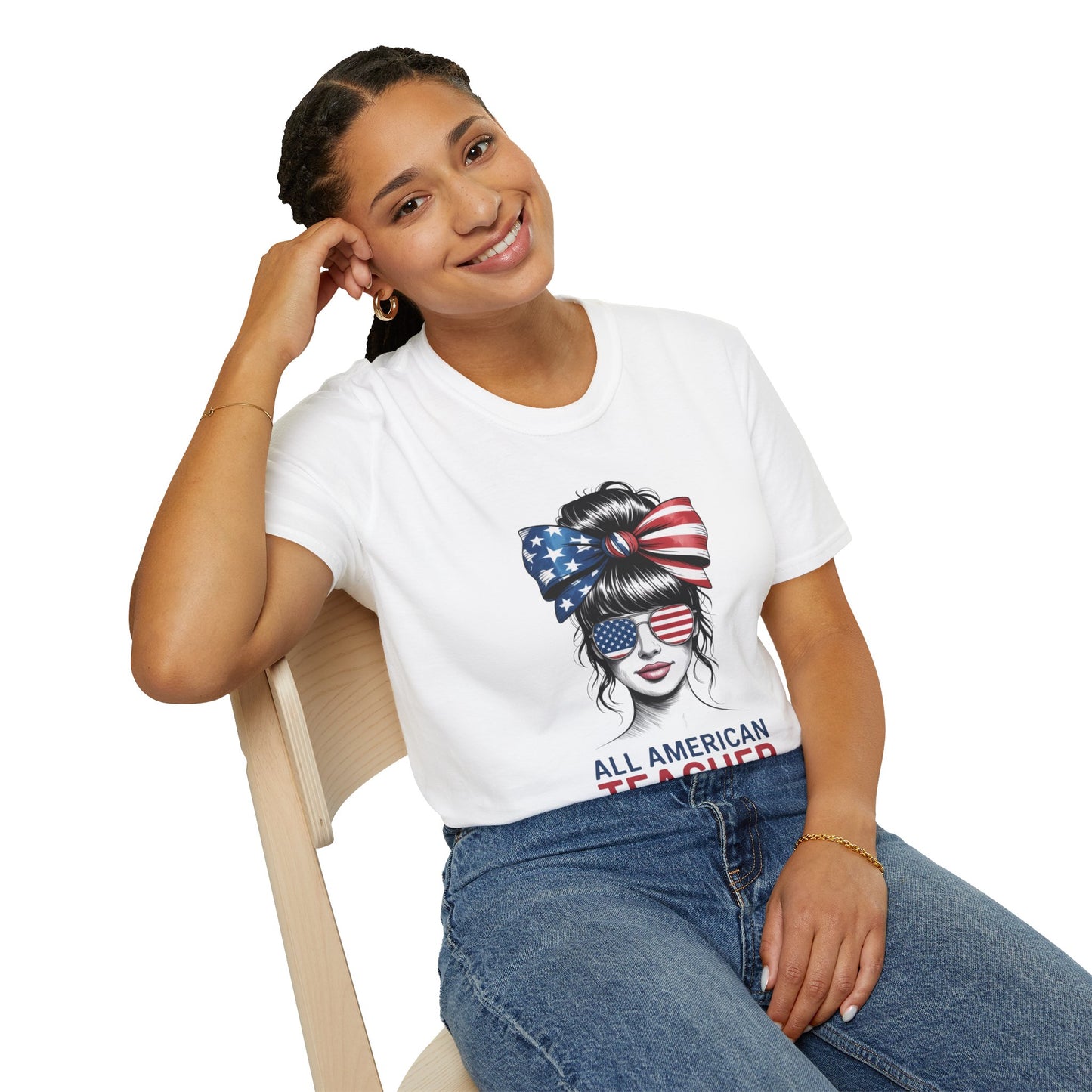 All American Teacher Tee