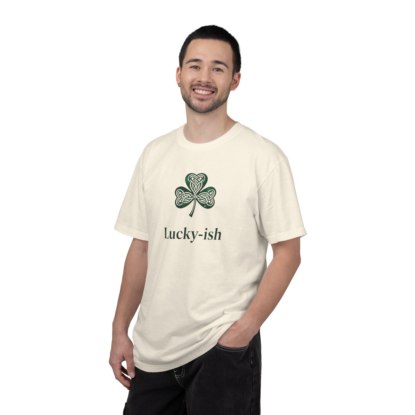'Lucky-ish' Celtic Shamrock St. Patrick's Day Tee