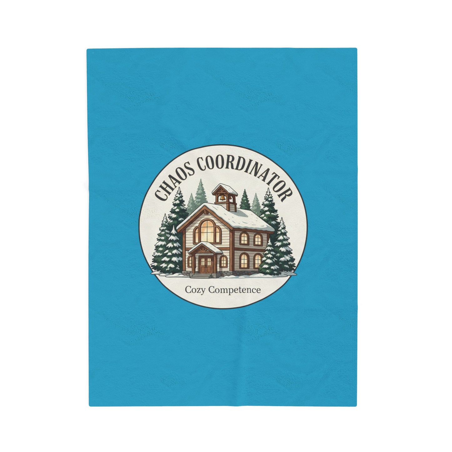 Chaos Coordinator Cozy Blanket | Funny Teacher Blanket | Classroom Humor Throw | Teacher Gift for Winter