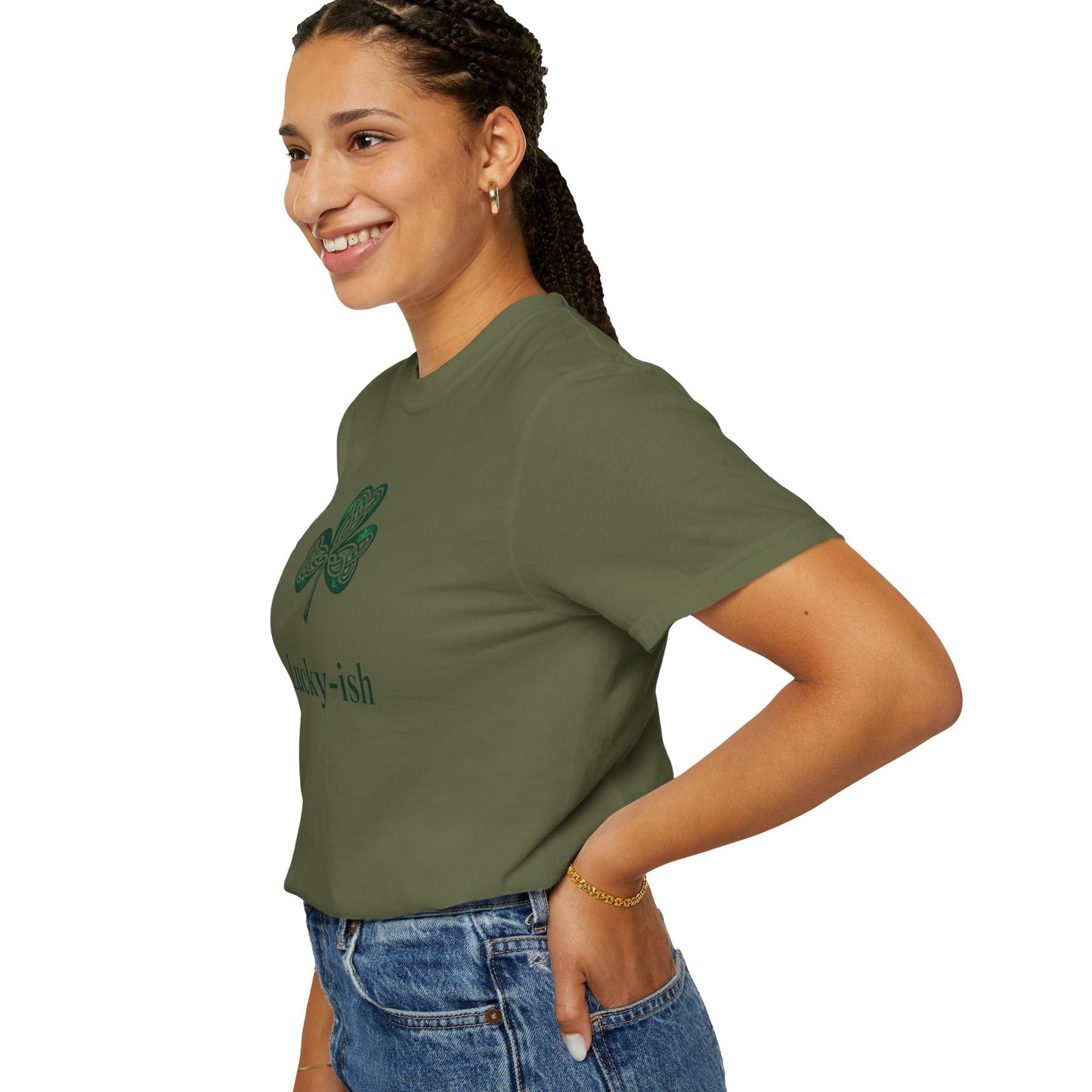 'Lucky-ish' Celtic Shamrock St. Patrick's Day Tee