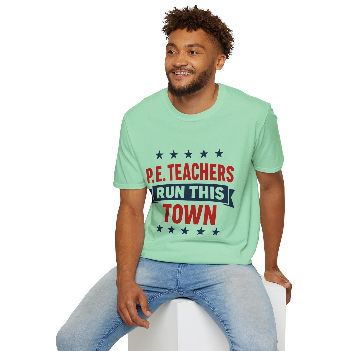 PE Teachers Run This Town Tee