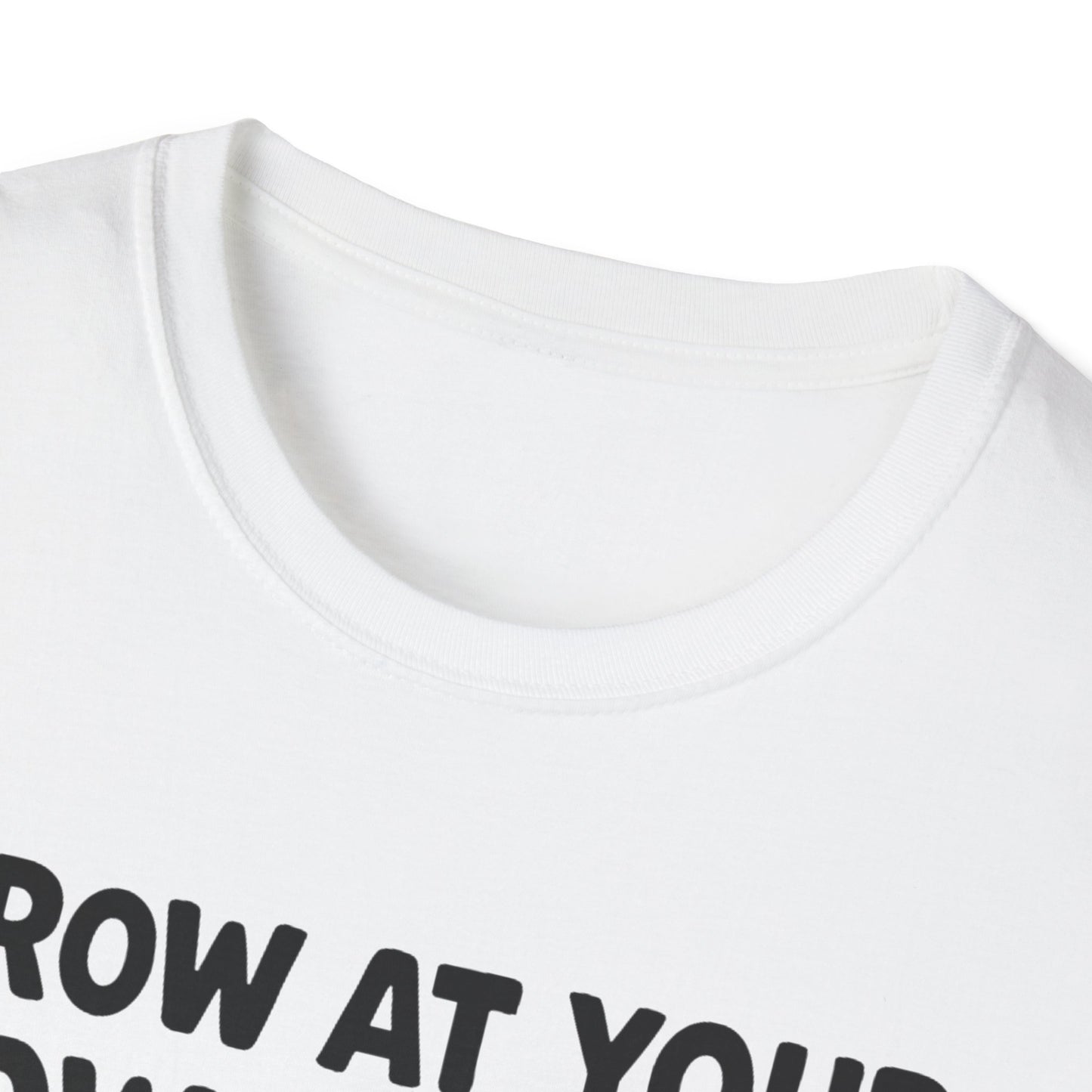 Grow at Your Own Pace Shirt – Retro Floral Graphic Tee, Comfort Colors Inspired, Growth Mindset T-Shirt for Women, Teachers & Everyday Wear
