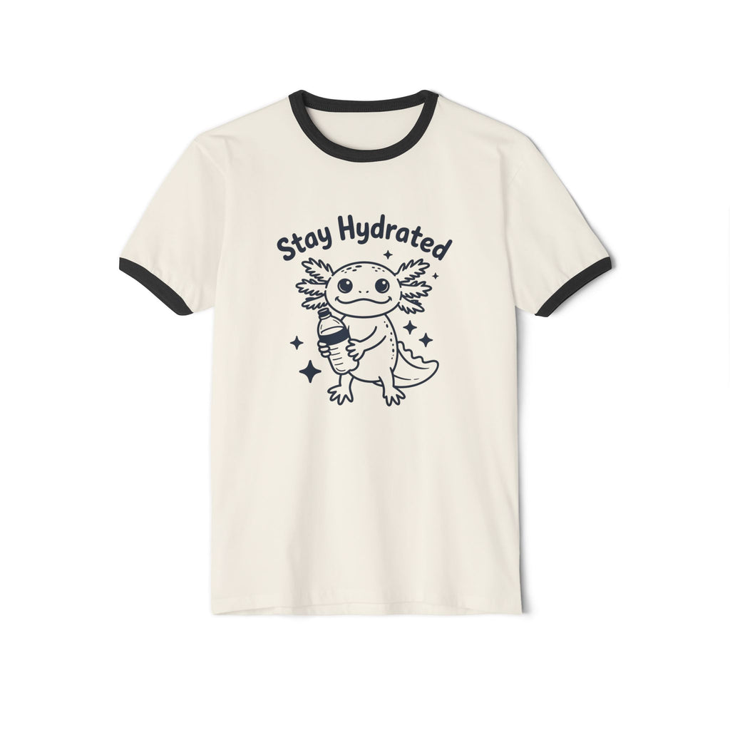 Axolotl 'Stay Hydrated' Ringer Tee