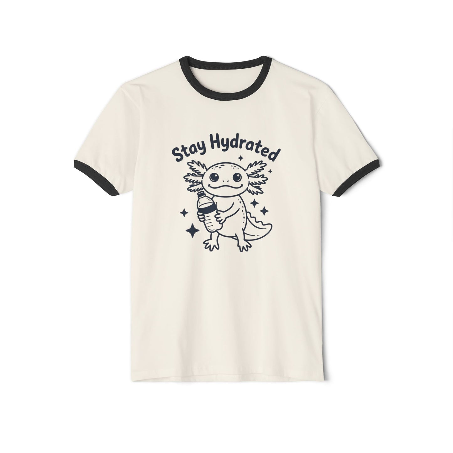 Axolotl 'Stay Hydrated' Ringer Tee