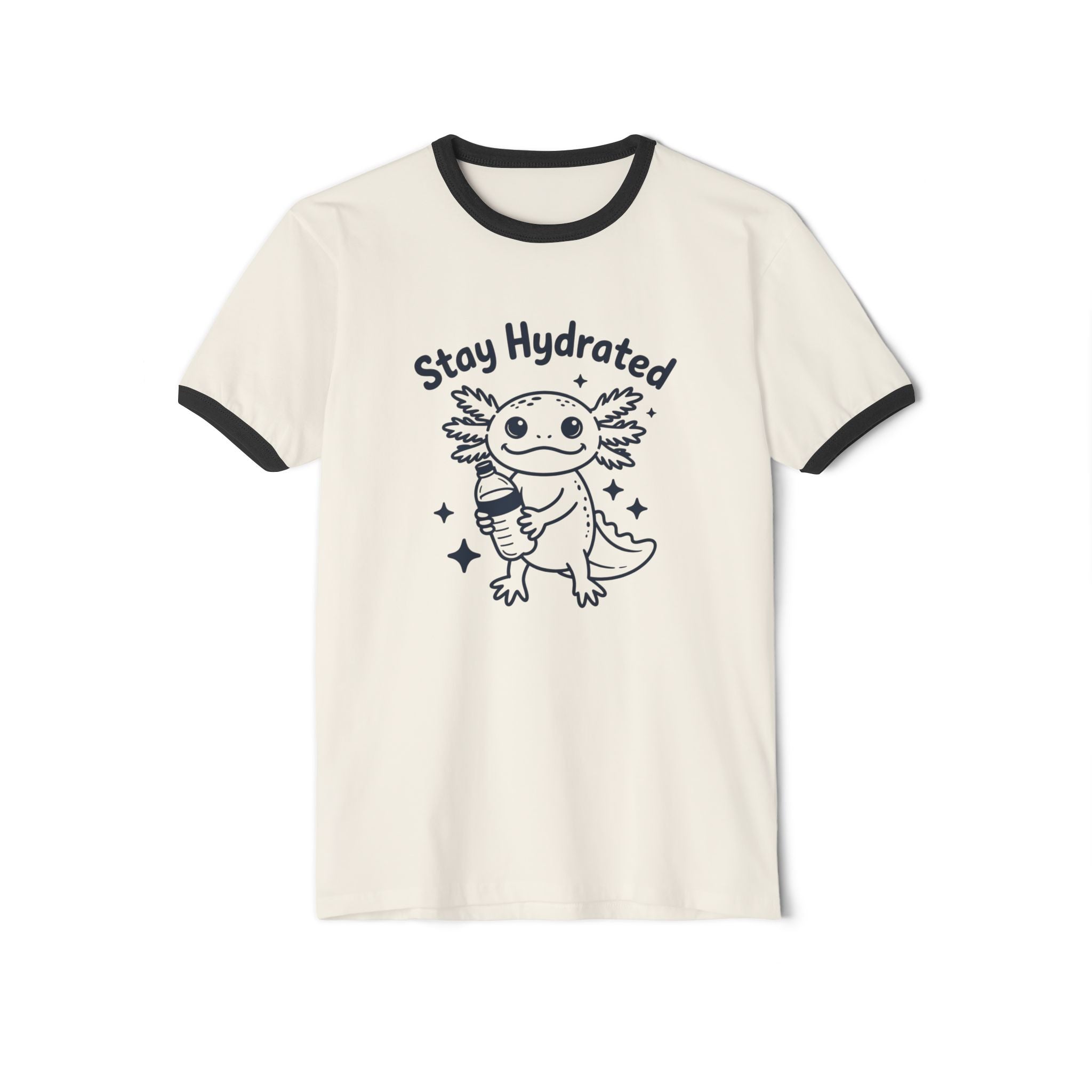Axolotl 'Stay Hydrated' Ringer Tee