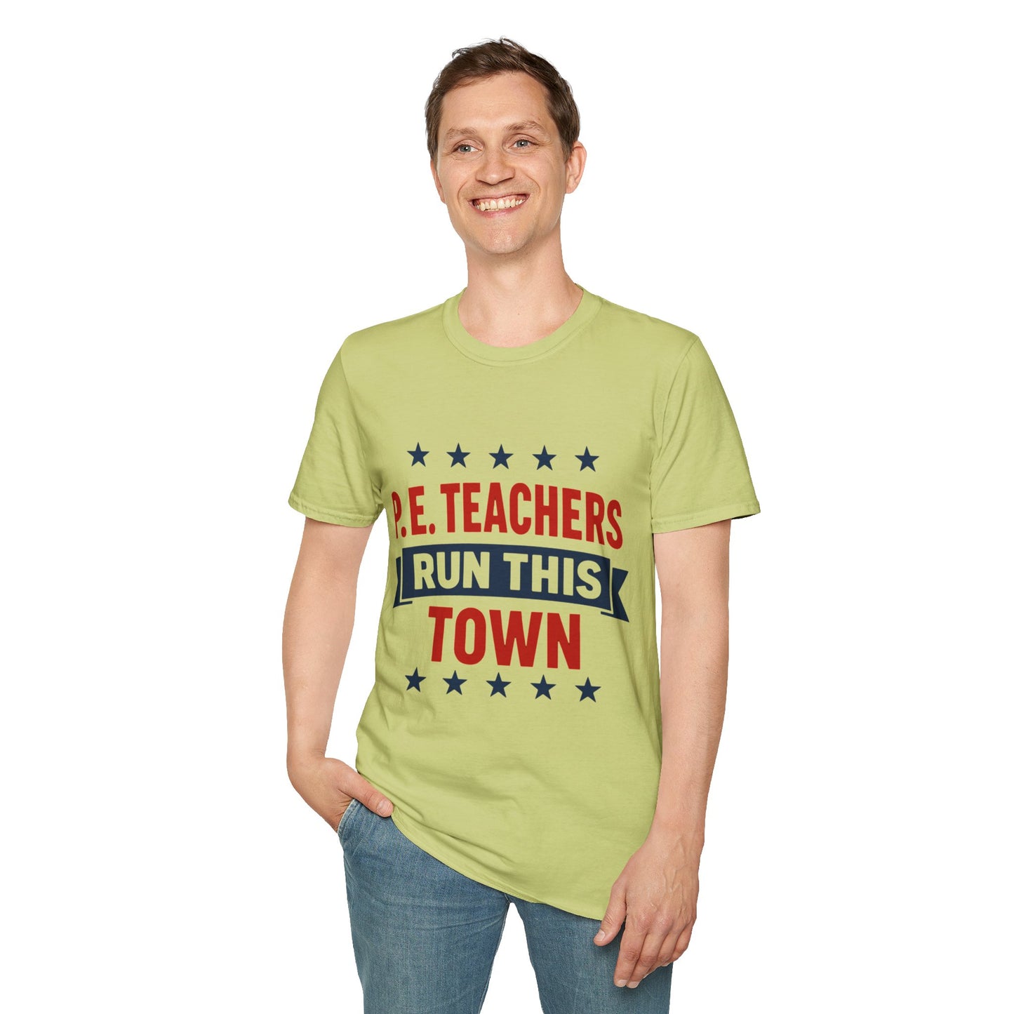 PE Teachers Run This Town Tee