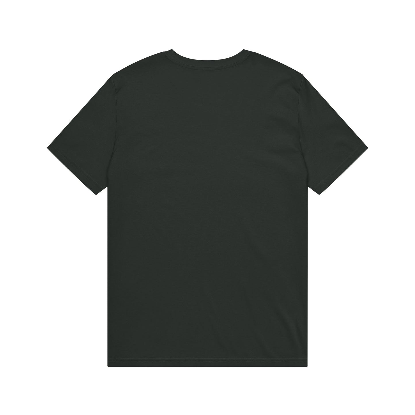 Organic "Merry & Bright" Holiday T-Shirt — Vintage Christmas Lights Graphic