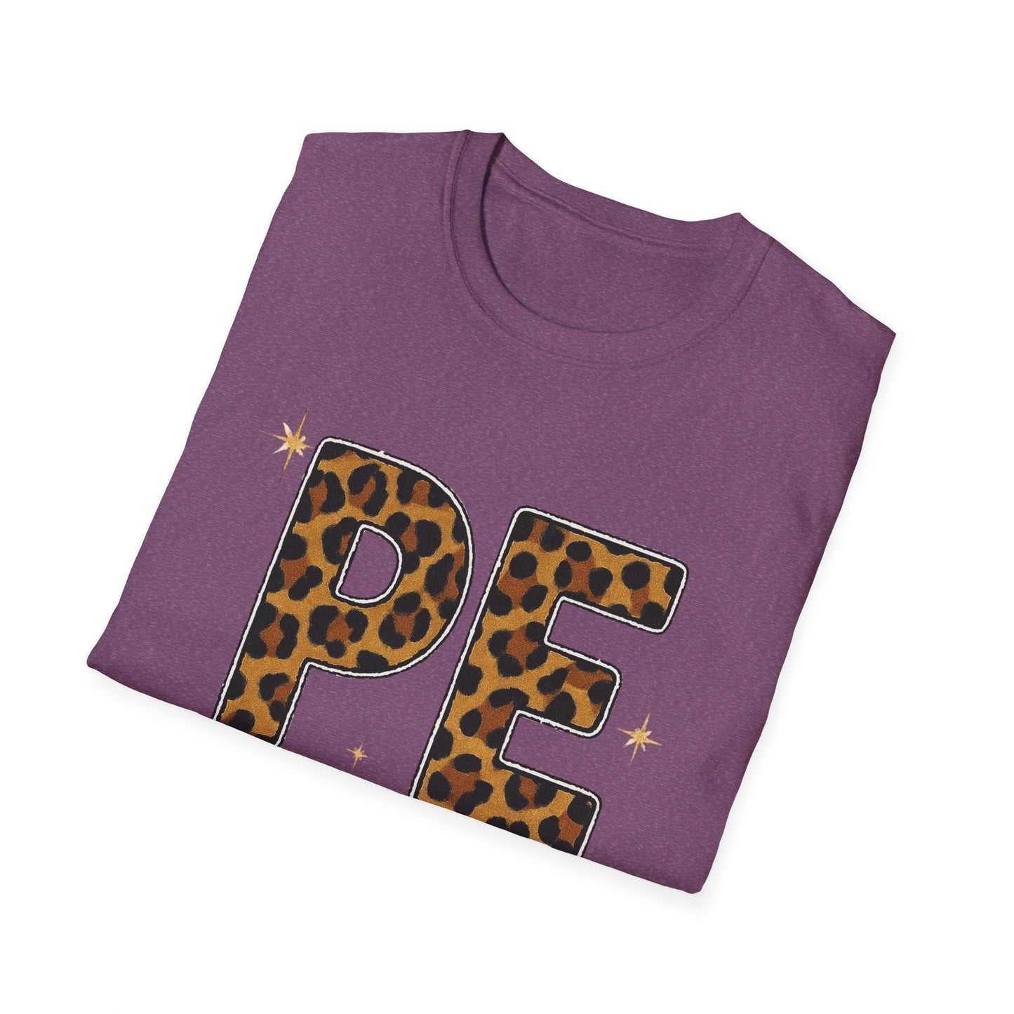 PE Leopard Print Physical Education T-Shirt — Cute PE Teacher Tee