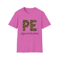 PE Leopard Print Physical Education T-Shirt — Cute PE Teacher Tee