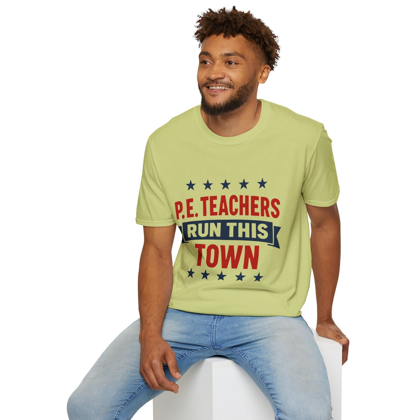 PE Teachers Run This Town Tee