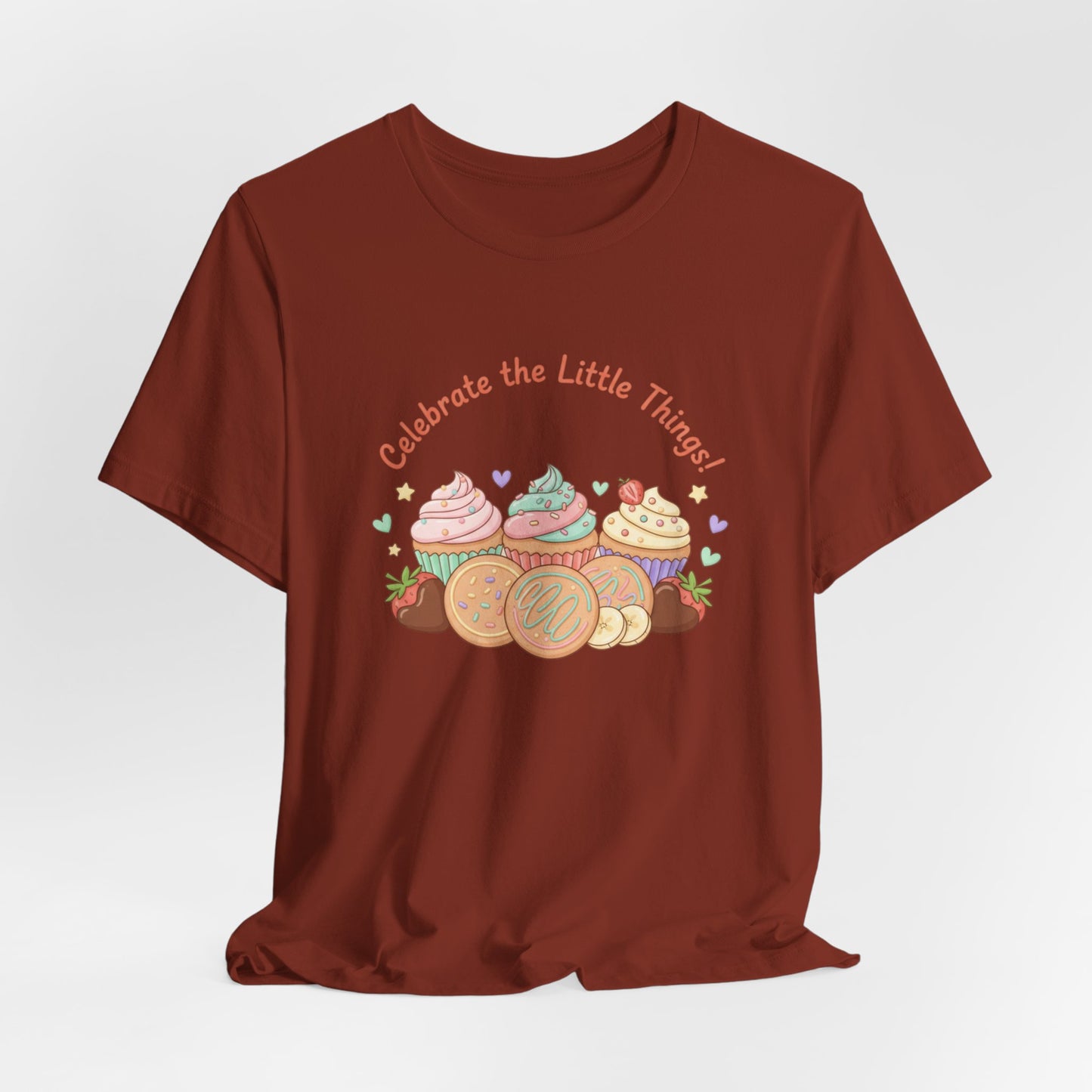 Celebrate the Little Things Tee | tiny desserts, sweet tooth design