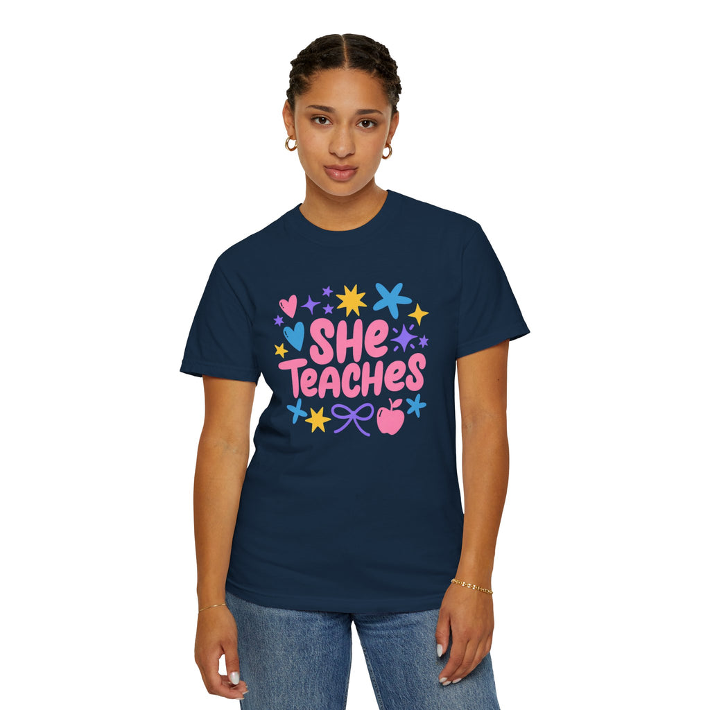 She Teaches T-Shirt