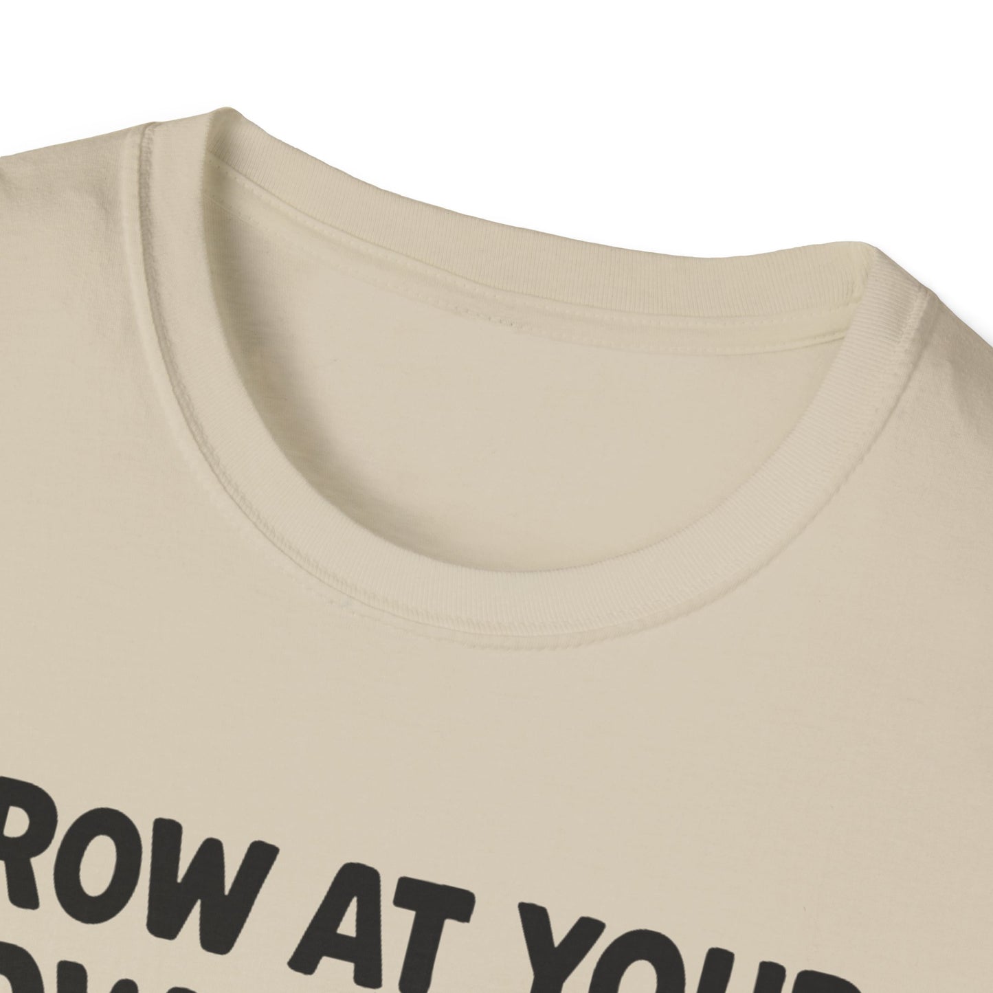 Grow at Your Own Pace Shirt – Retro Floral Graphic Tee, Comfort Colors Inspired, Growth Mindset T-Shirt for Women, Teachers & Everyday Wear