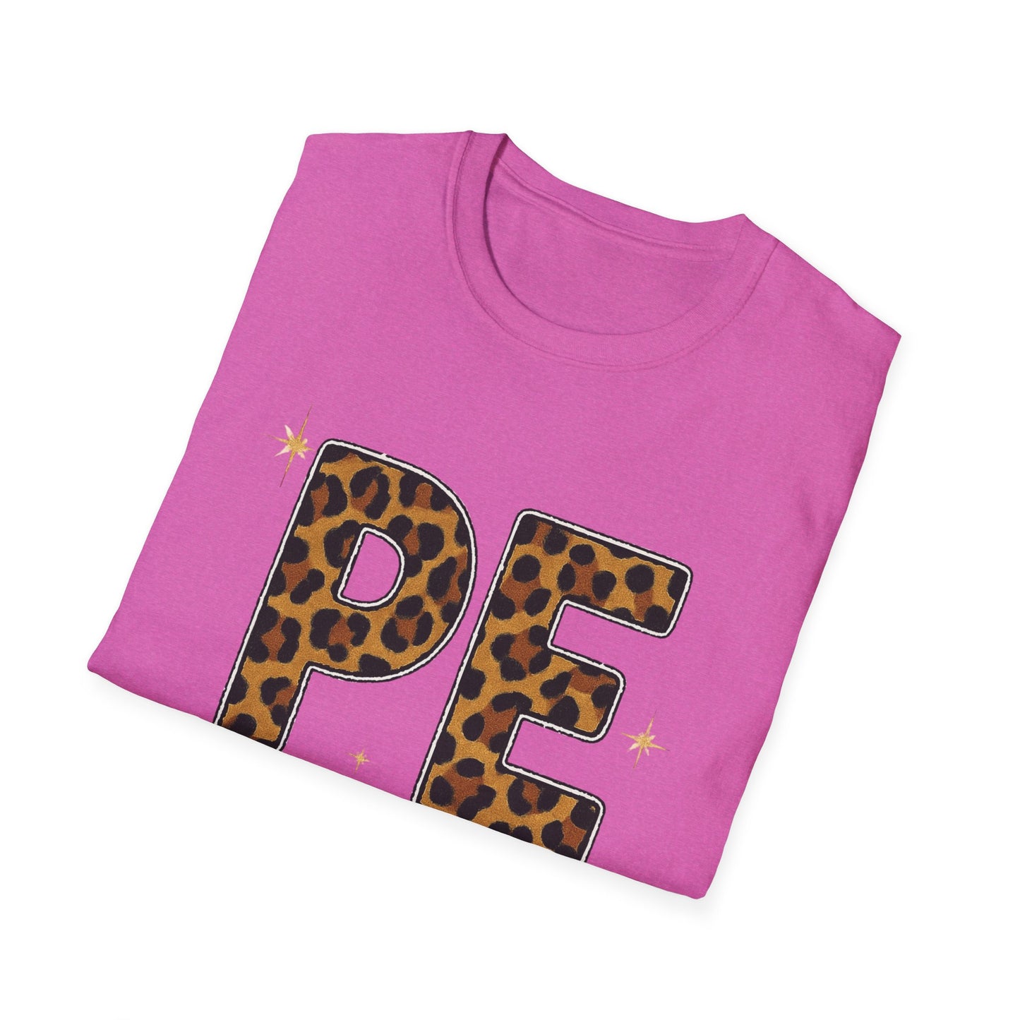 PE Leopard Print Physical Education T-Shirt — Cute PE Teacher Tee
