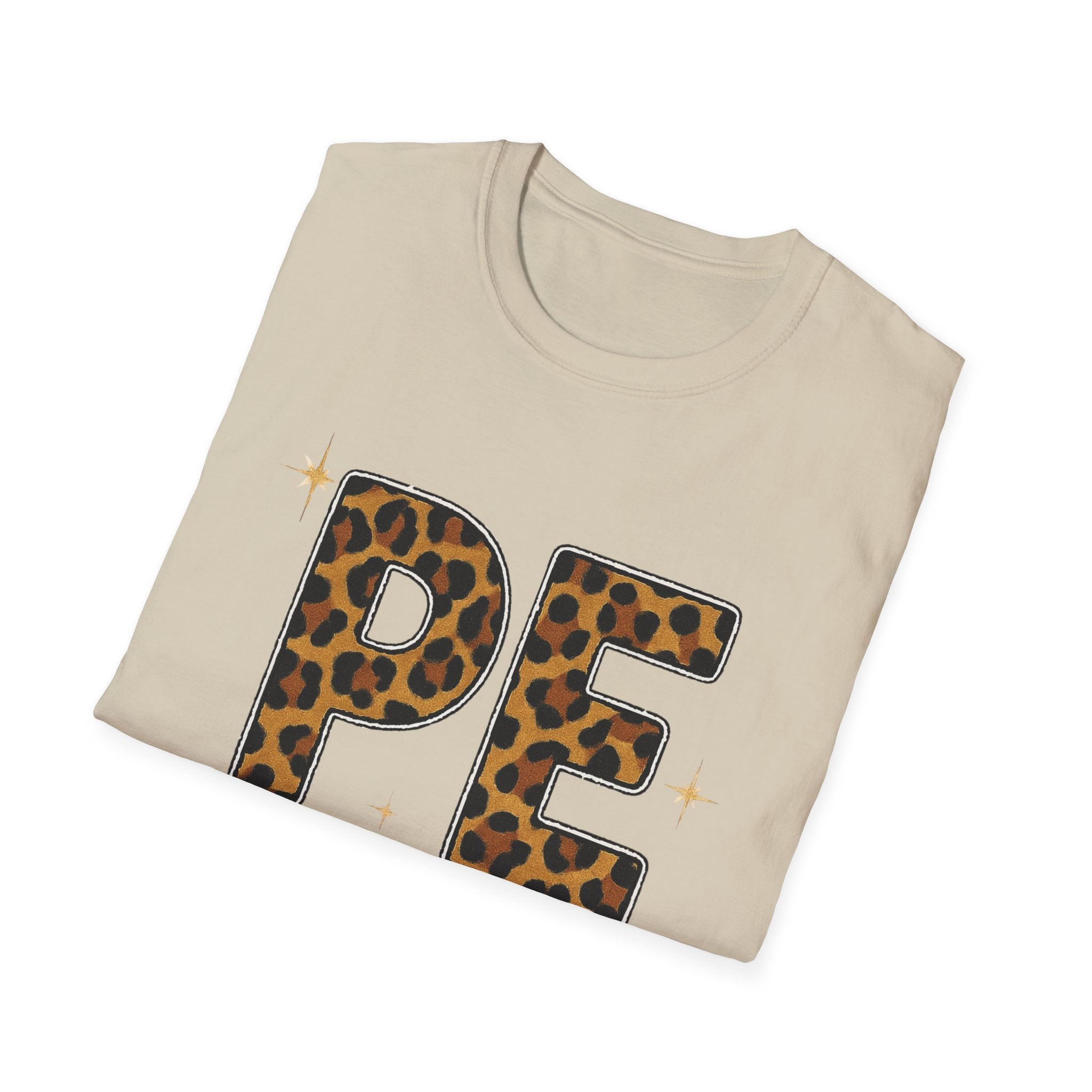 PE Leopard Print Physical Education T-Shirt — Cute PE Teacher Tee