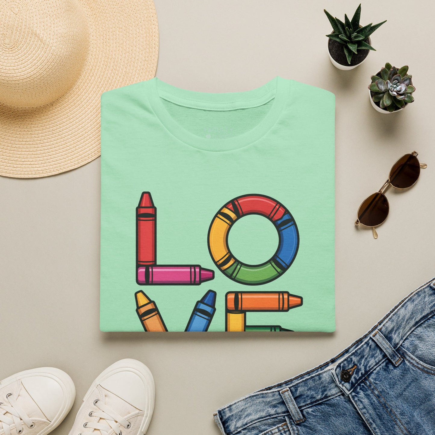 LOVE crayon T-Shirt