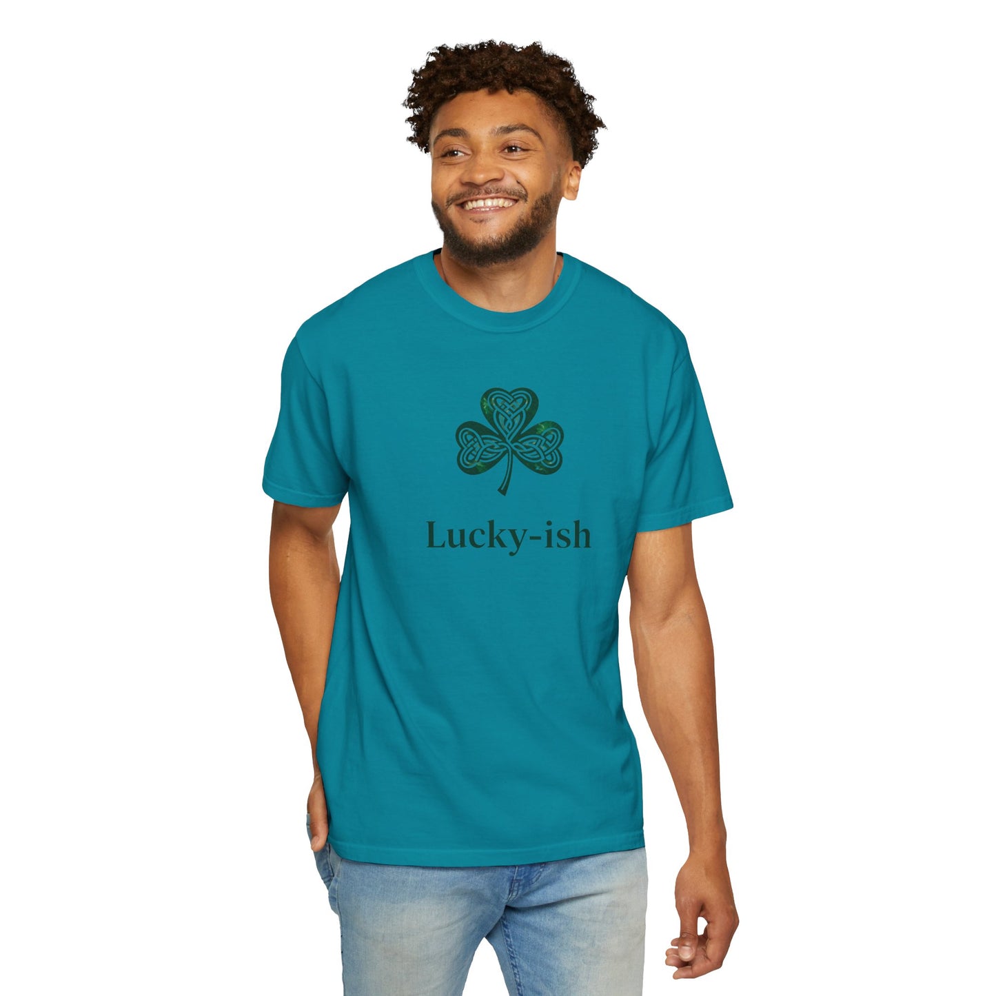 'Lucky-ish' Celtic Shamrock St. Patrick's Day Tee