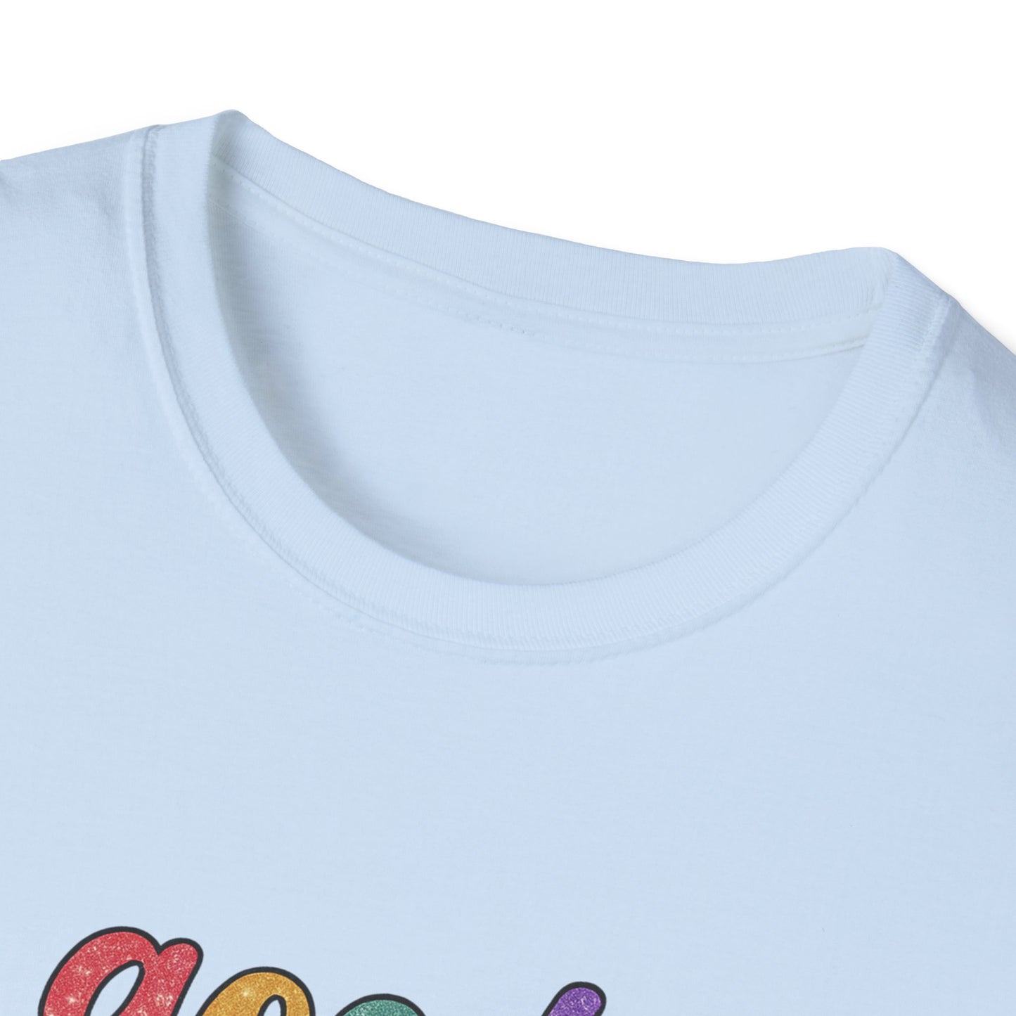 Good Vibes Fifth Grade T-Shirt — Colorful Pencil Teacher/Student Tee