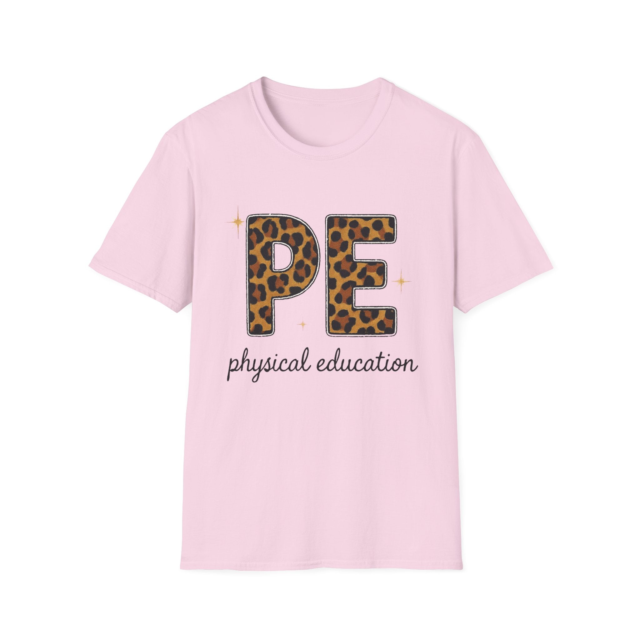 PE Leopard Print Physical Education T-Shirt — Cute PE Teacher Tee