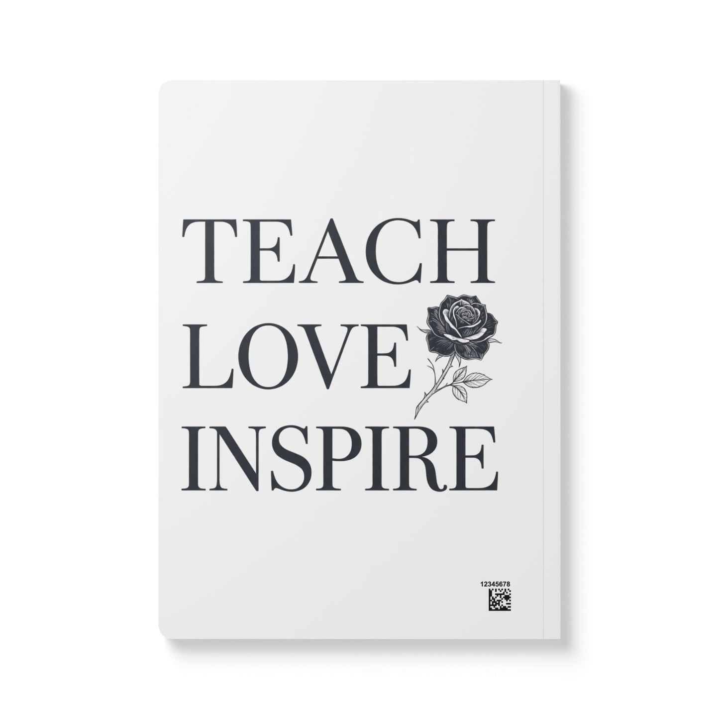 Personalized Name Floral Softcover Journal