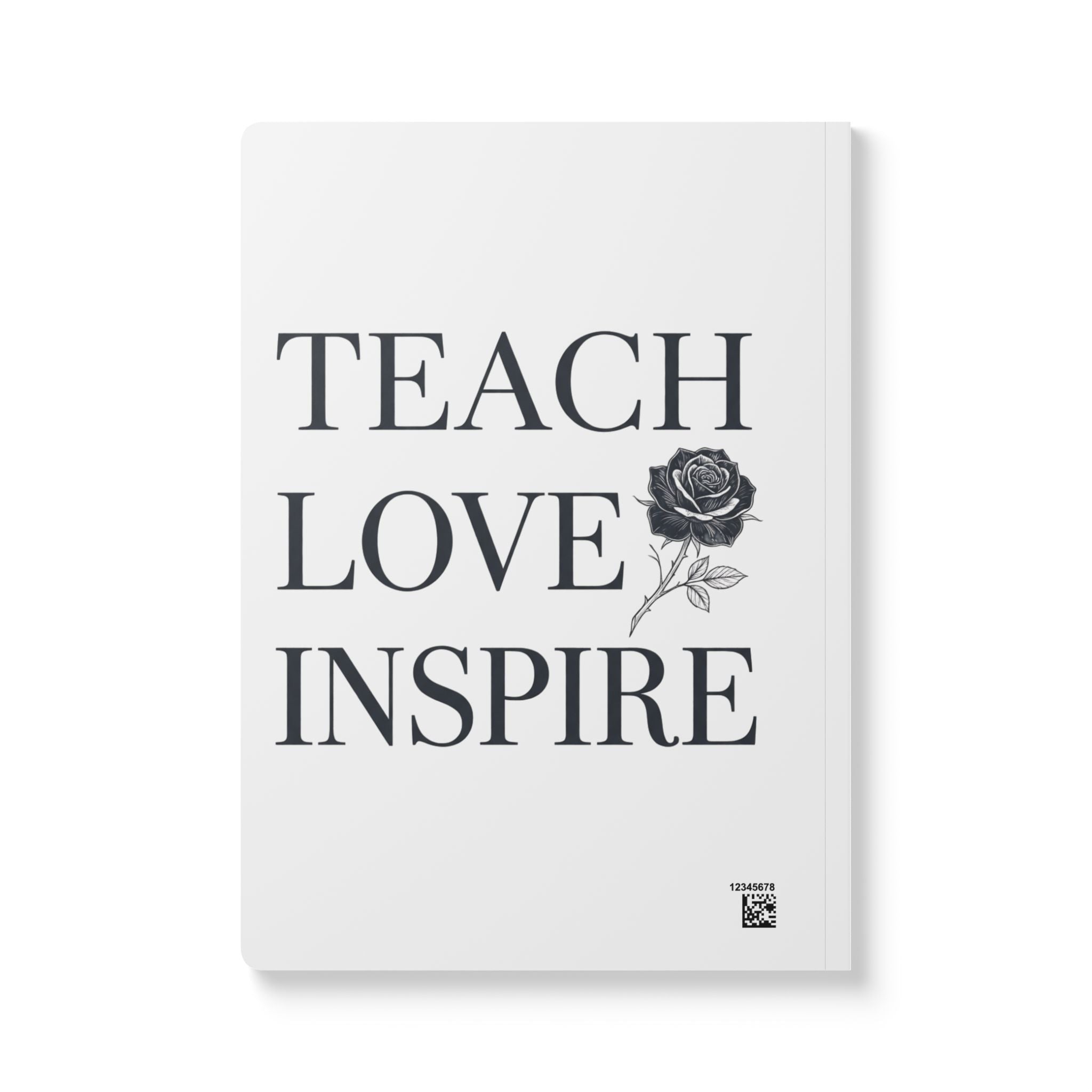 Personalized Name Floral Softcover Journal