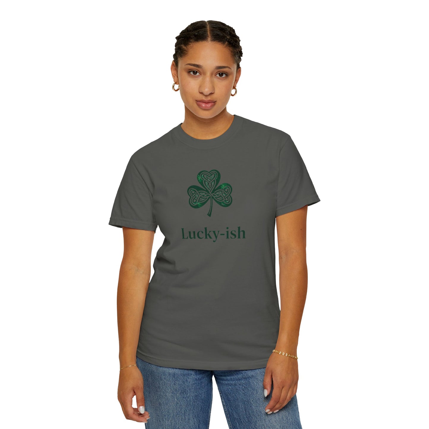 'Lucky-ish' Celtic Shamrock St. Patrick's Day Tee