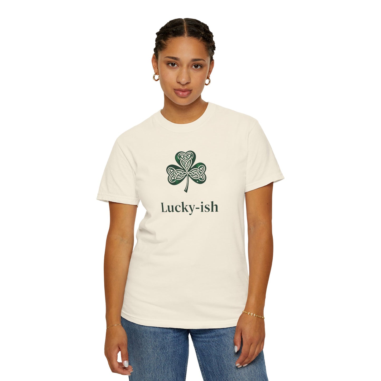 'Lucky-ish' Celtic Shamrock St. Patrick's Day Tee