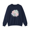 Dreamy Pastel Gradient Crewneck Sweatshirt | pastel winter design, soft spring vibe