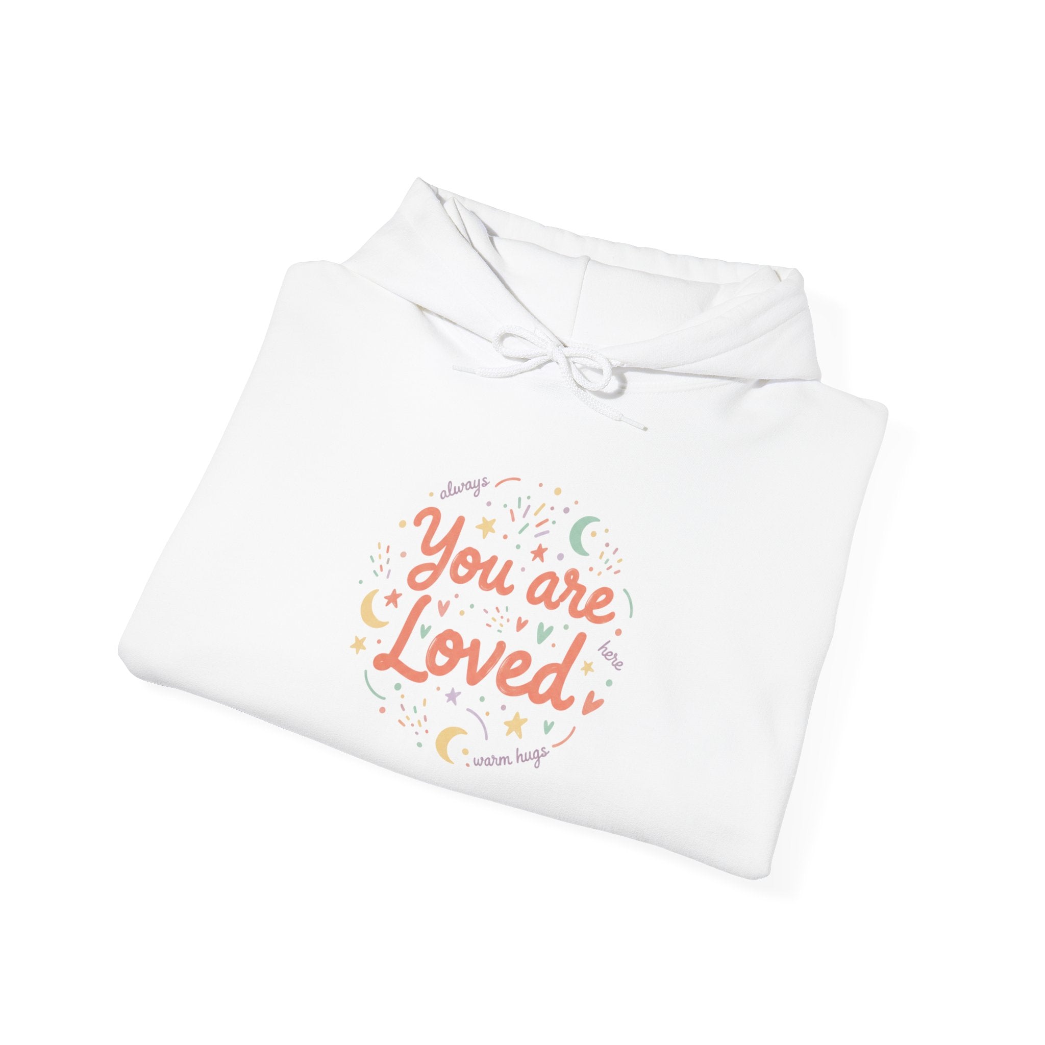 You Are Loved hoodie | handwritten doodle design, sketch aesthetic
