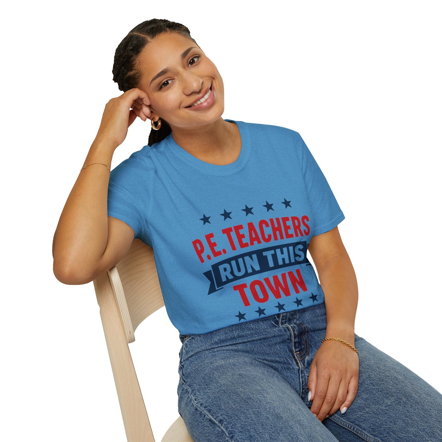 PE Teachers Run This Town Tee