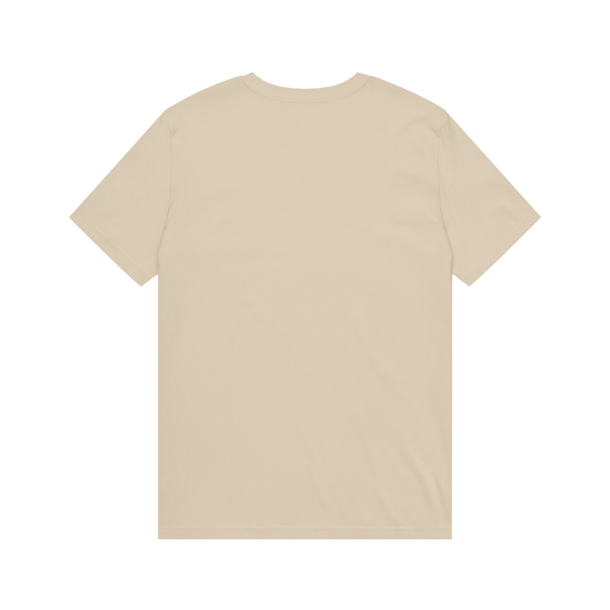 Organic "Merry & Bright" Holiday T-Shirt — Vintage Christmas Lights Graphic