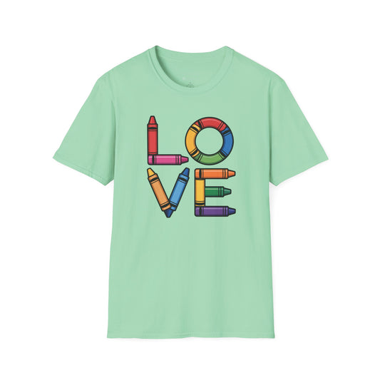 LOVE crayon T-Shirt