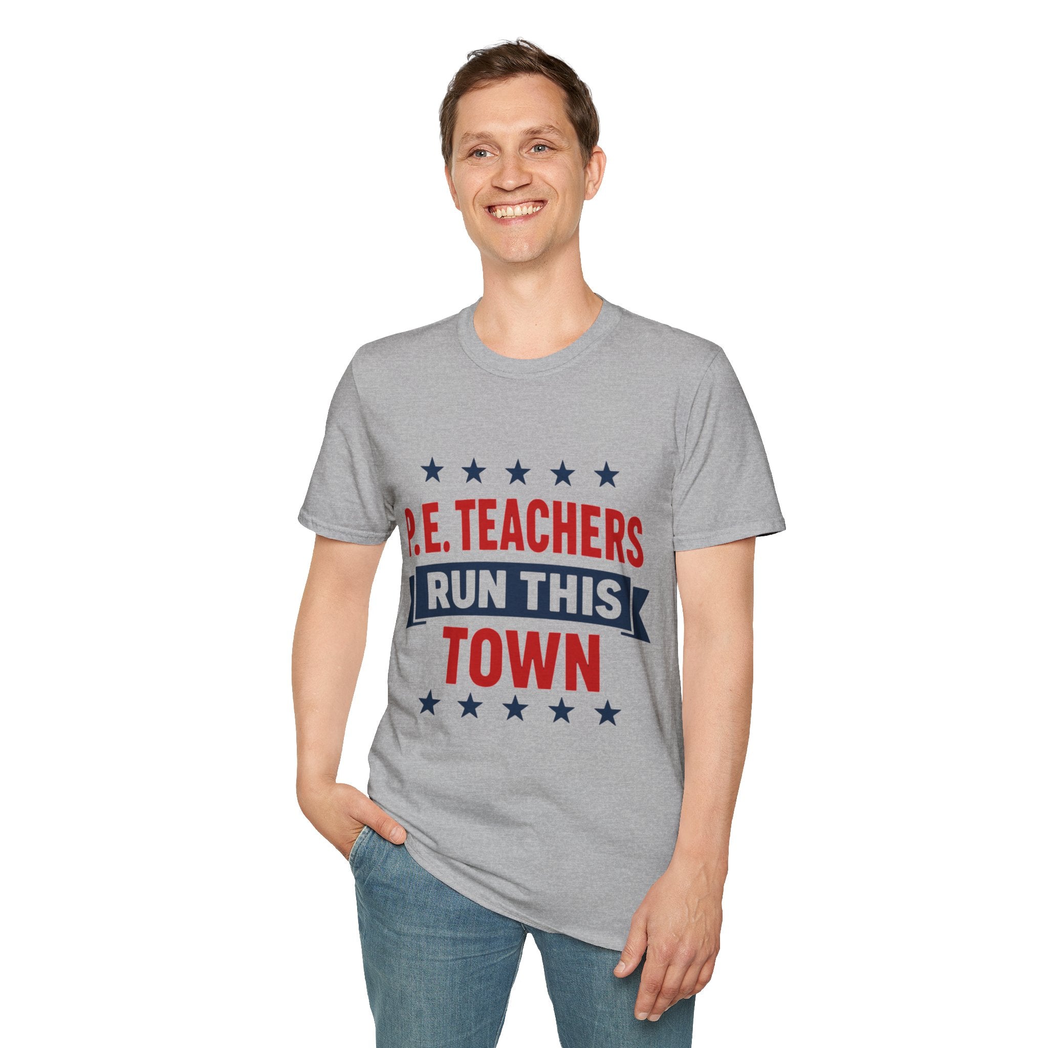 PE Teachers Run This Town Tee
