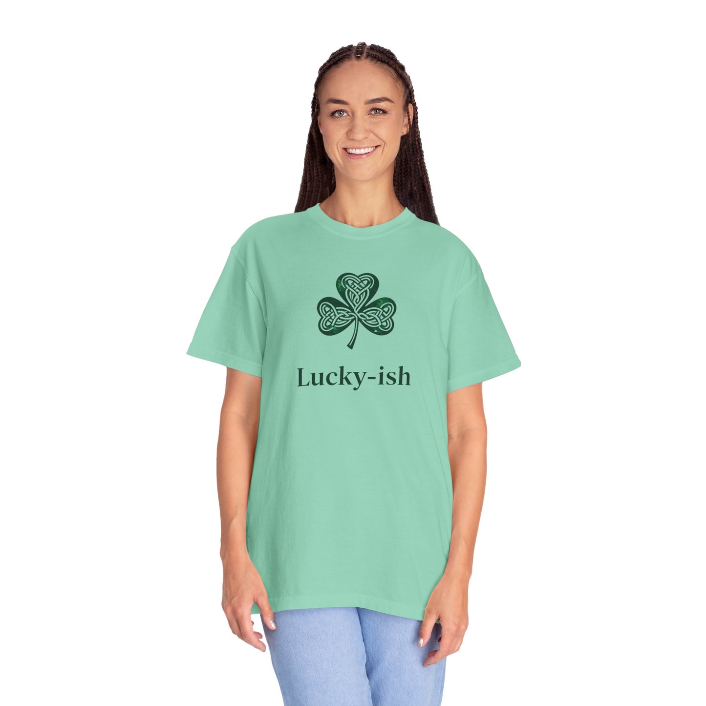 'Lucky-ish' Celtic Shamrock St. Patrick's Day Tee