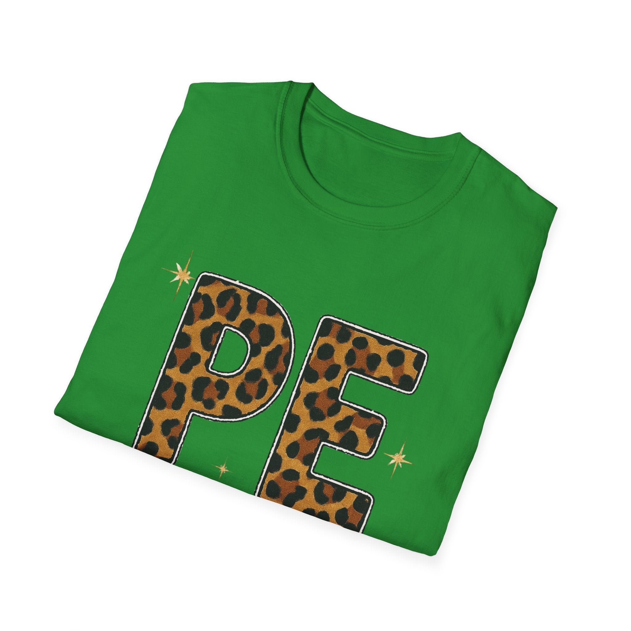 PE Leopard Print Physical Education T-Shirt — Cute PE Teacher Tee