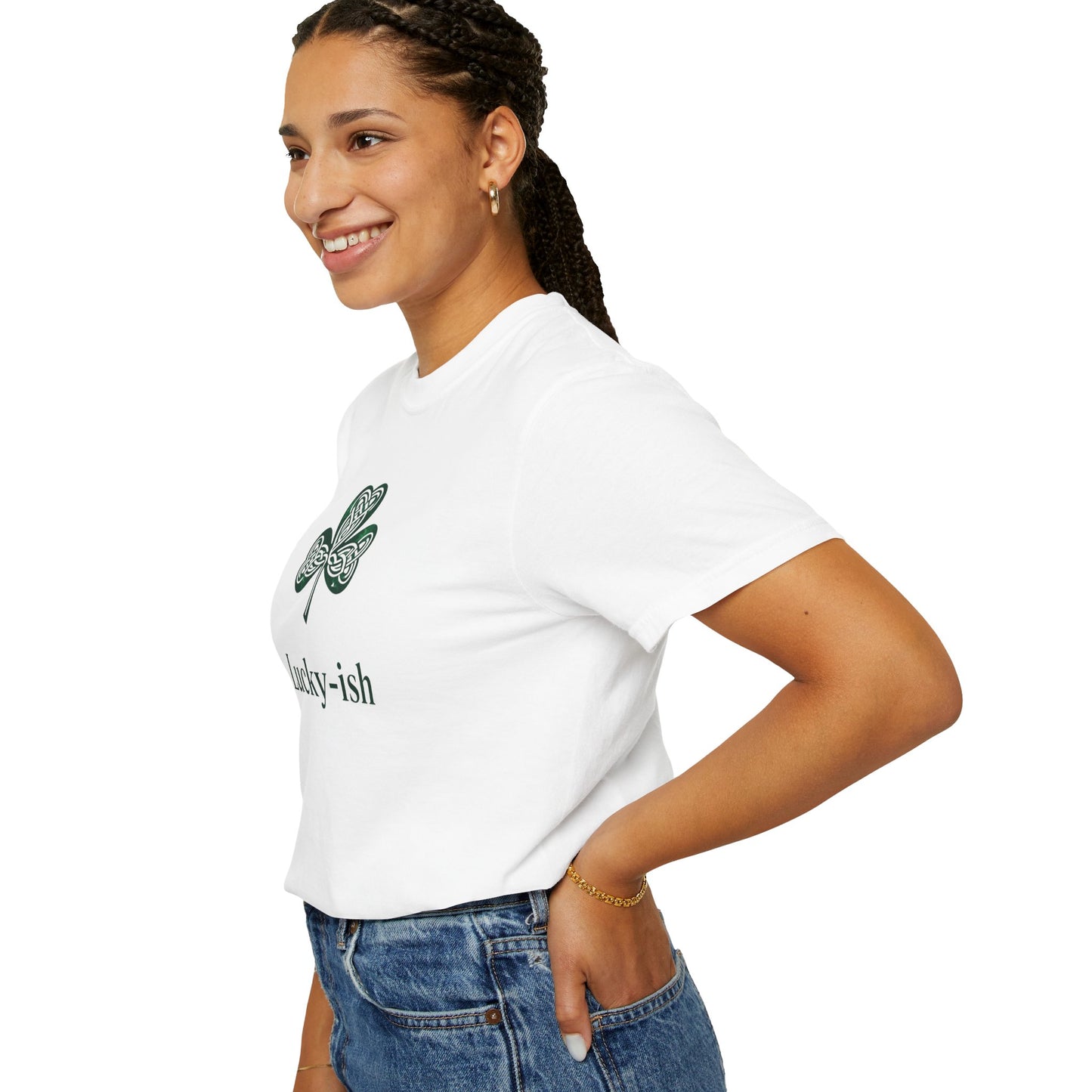 'Lucky-ish' Celtic Shamrock St. Patrick's Day Tee