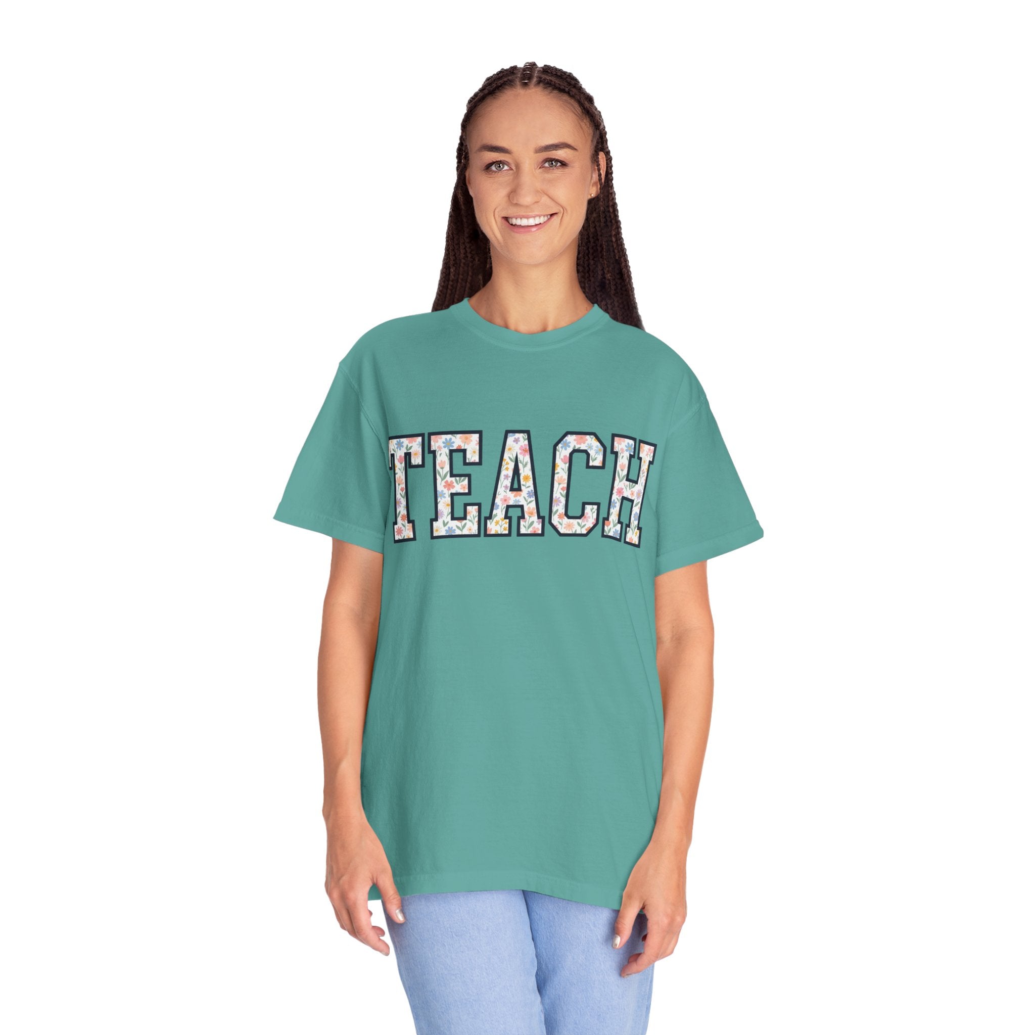 Teach Floral T-Shirt
