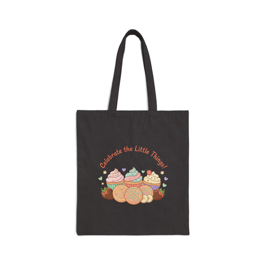Tiny Treats illustration Tote | pastel sweets, sweet tooth design