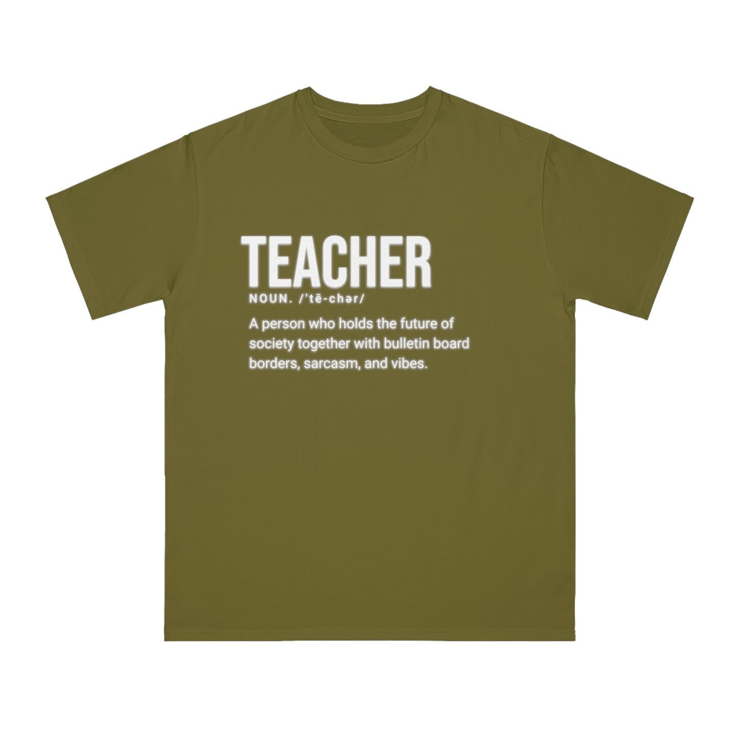 Organic "Teacher Definition" T-Shirt
