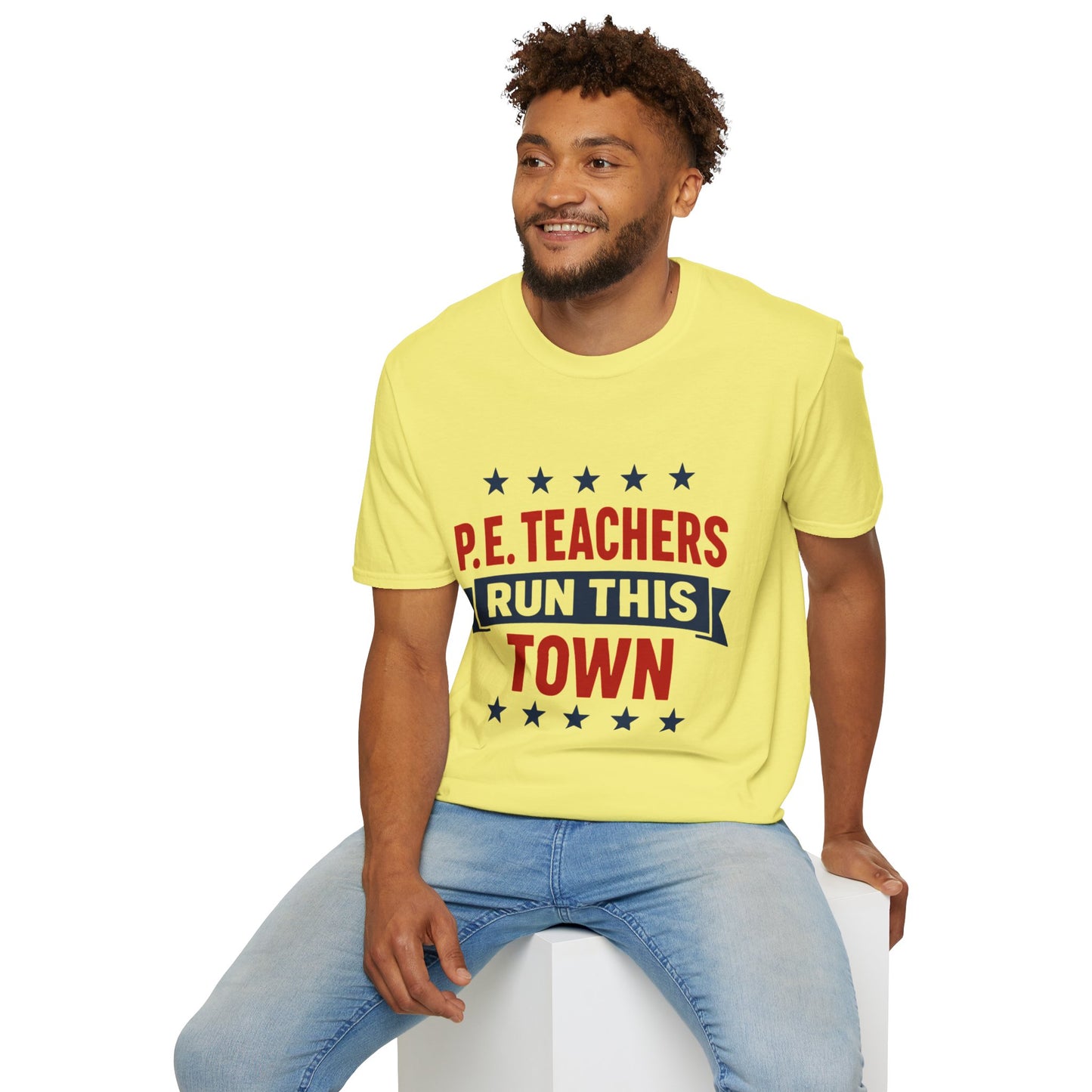 PE Teachers Run This Town Tee