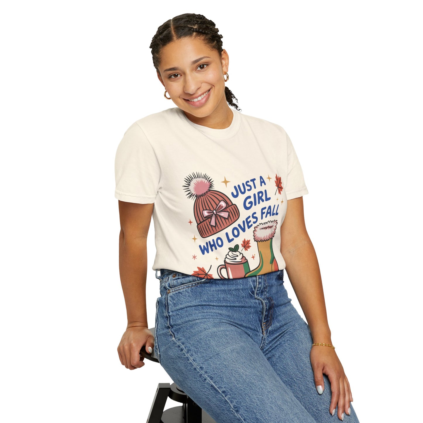 Fall Lover Garment-Dyed T-shirt