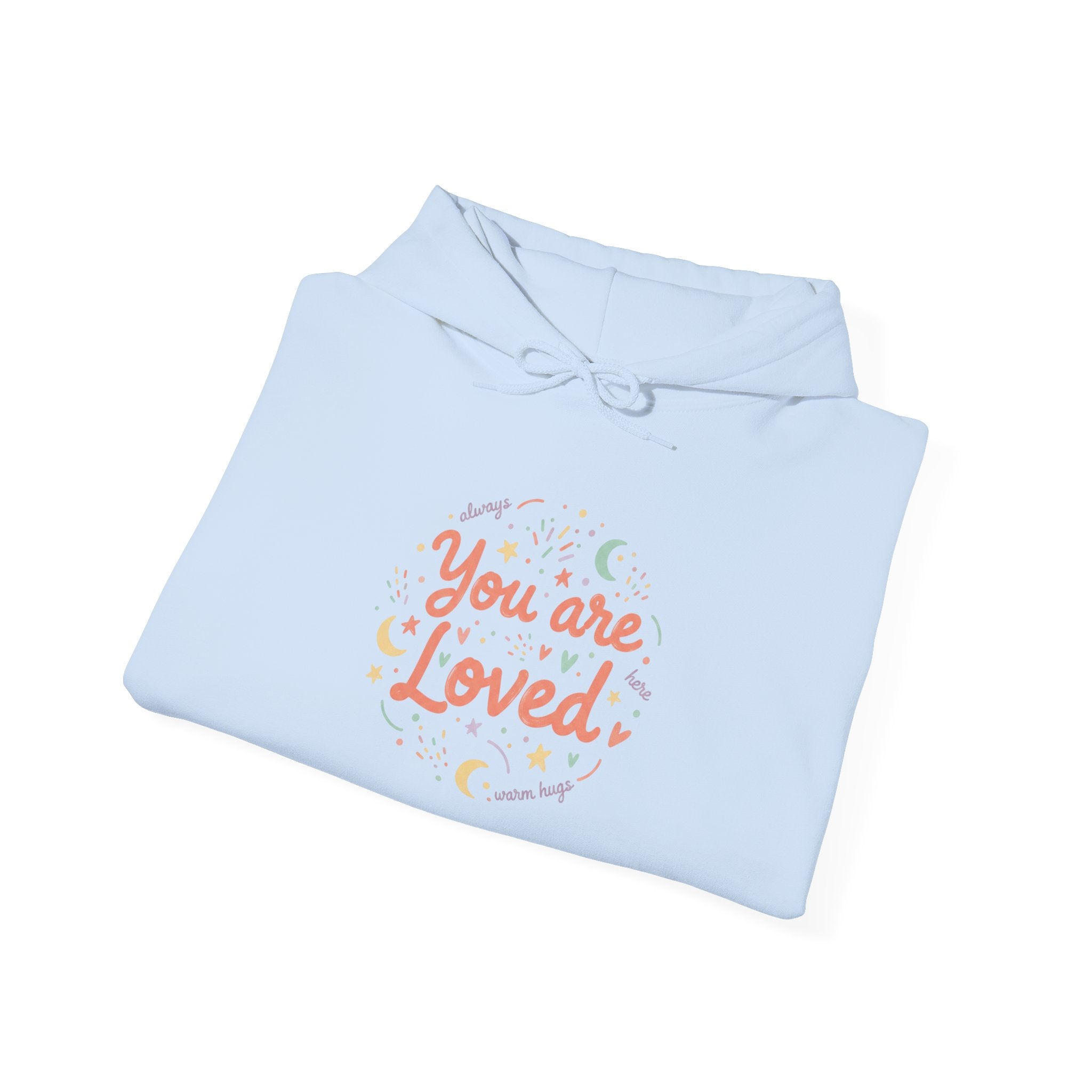 You Are Loved hoodie | handwritten doodle design, sketch aesthetic