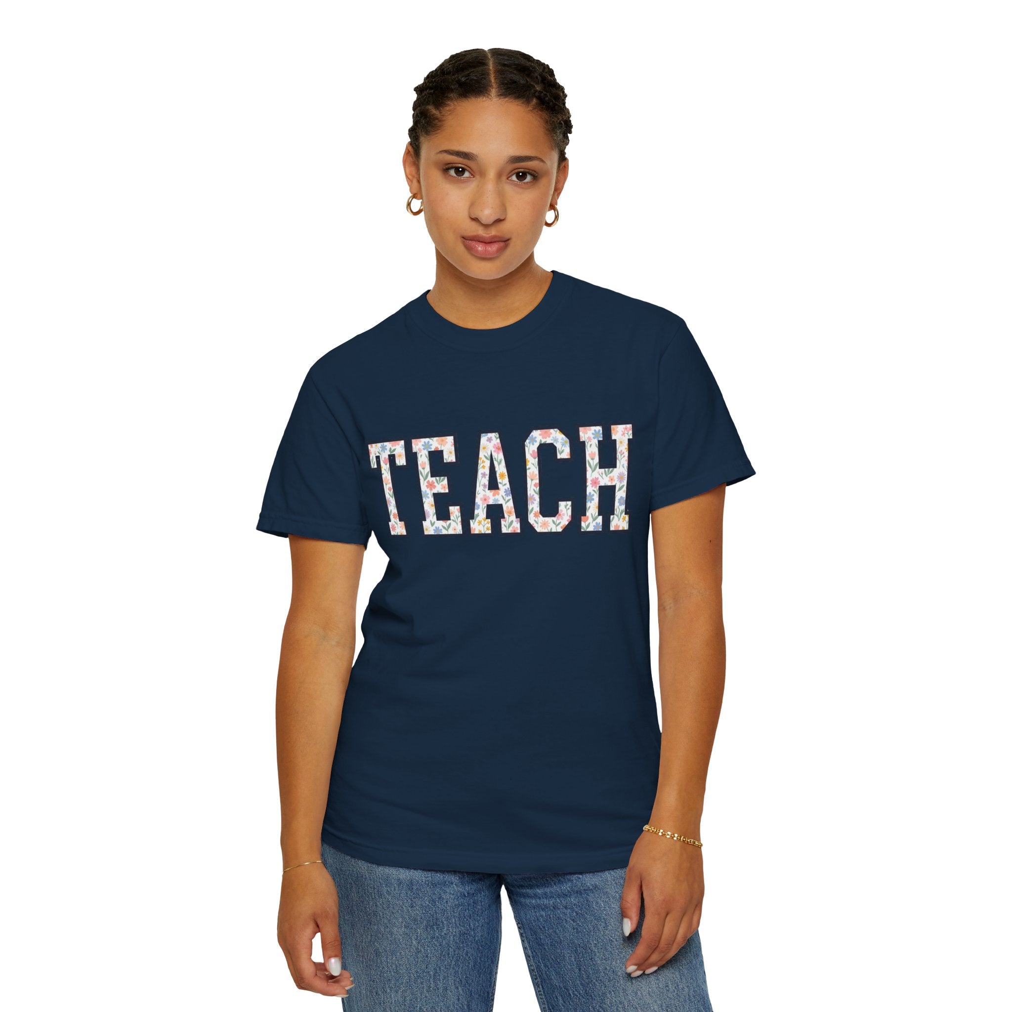 Teach Floral T-Shirt