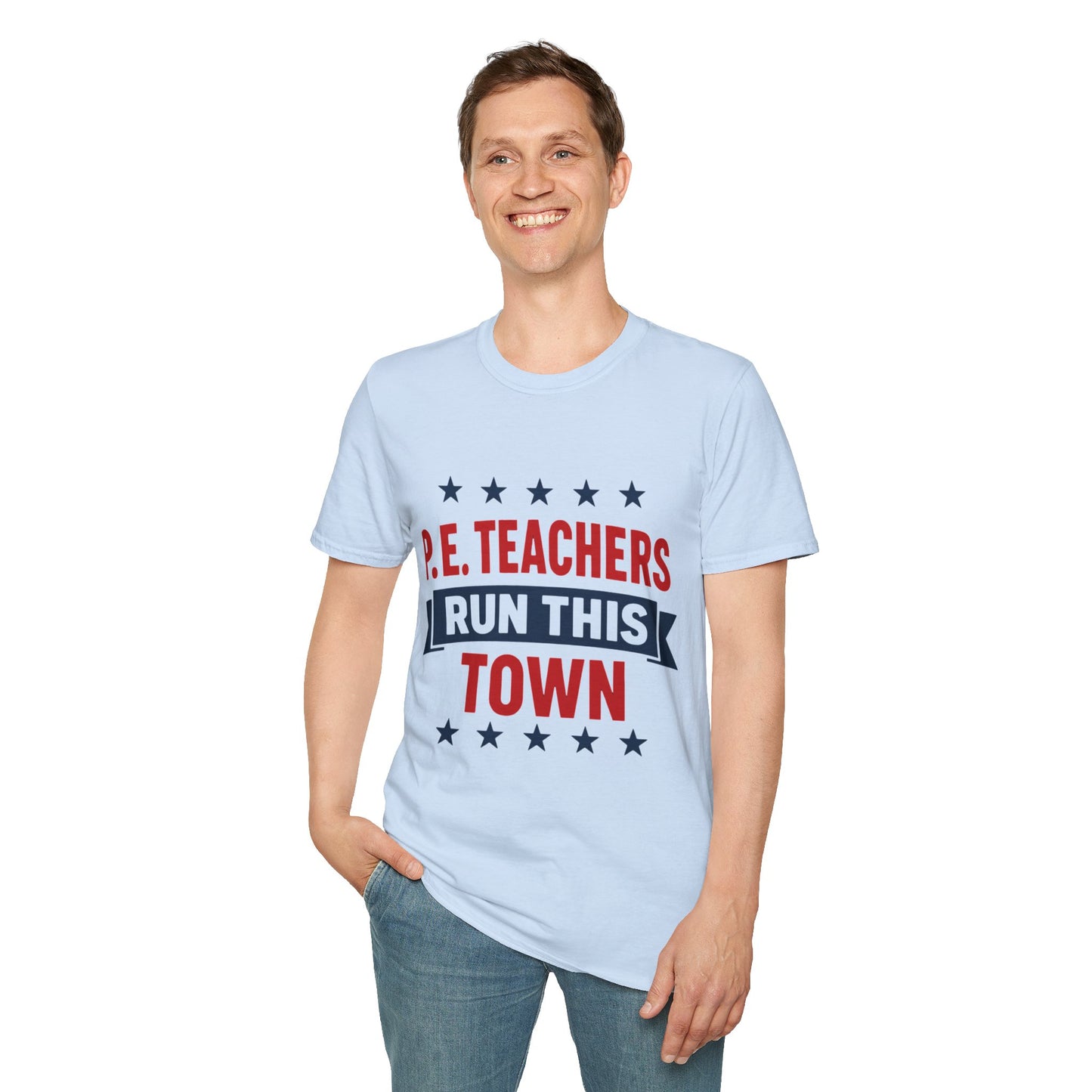 PE Teachers Run This Town Tee