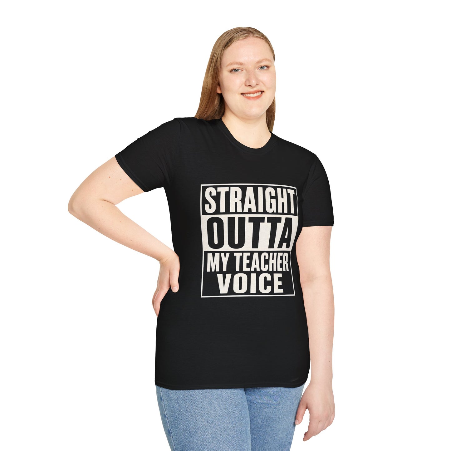 Straight Outta My Teacher Voice Tee