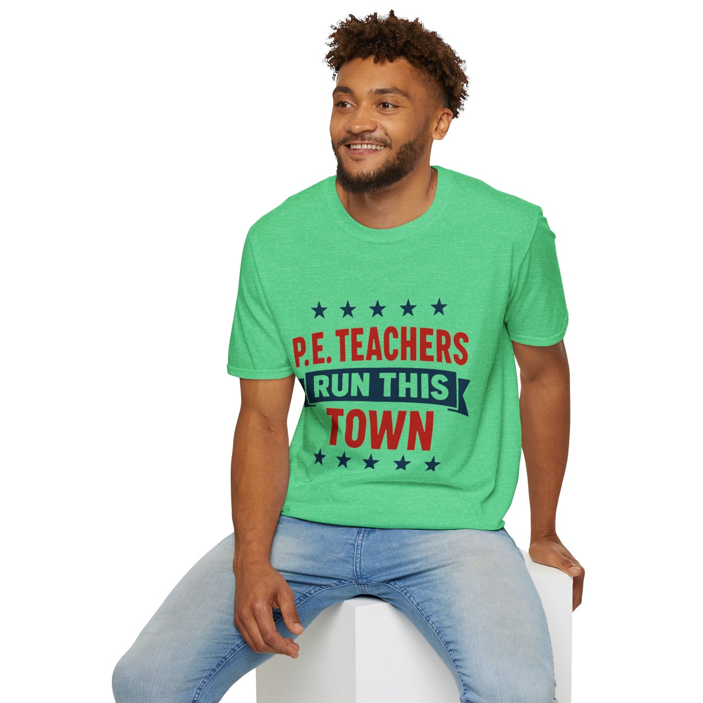 PE Teachers Run This Town Tee