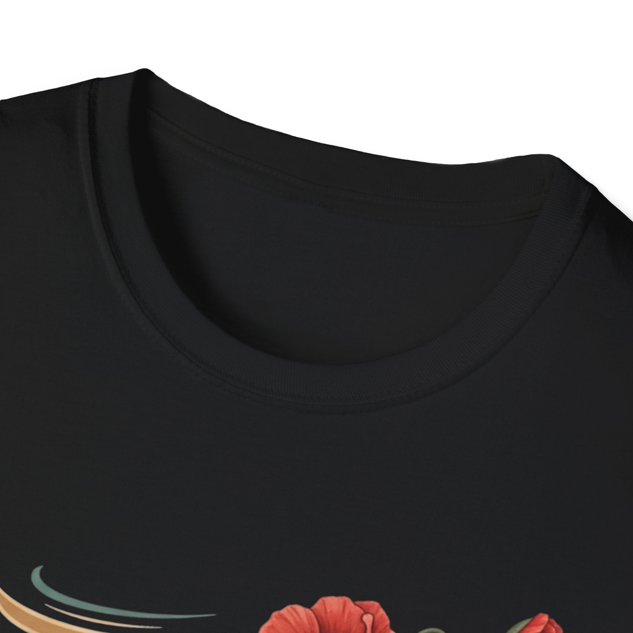 Pause Is Power T-Shirt — Floral Inspirational Mindfulness Tee