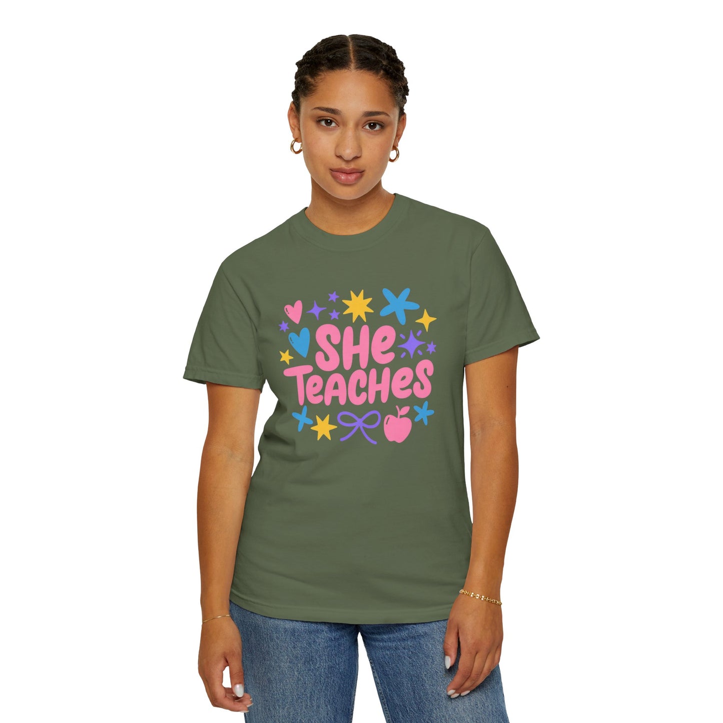 She Teaches T-Shirt