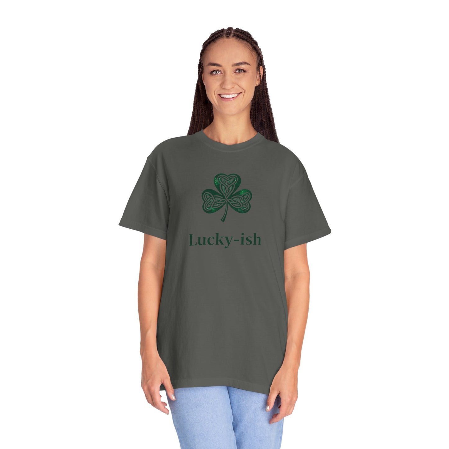 'Lucky-ish' Celtic Shamrock St. Patrick's Day Tee